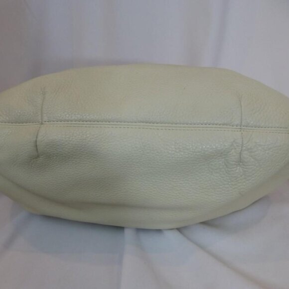 MICHAEL KORS Skorpios Handbag Purse Pebbled Leather Braided Leather Handles-New! - Picture 5 of 12